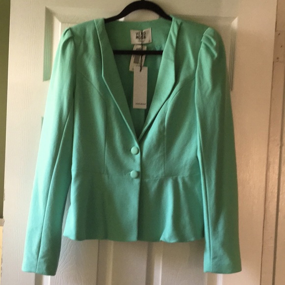 Vero Moda Jersey Knit Blazer - Size 12 - Picture 1 of 9